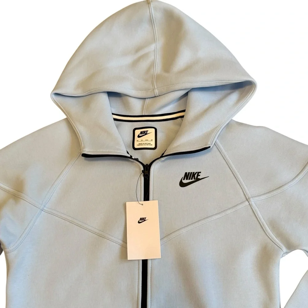 NWT Women's Nike SPTCAS Sportswear Tech Fleece Windrunner Full Zip Hoodie XS - Picture 6 of 10